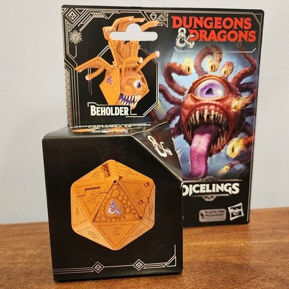 Dungeons & Dragons Dicelings x6 Lot Owlbear Beholder Themberchaud Rakor Dragon - Picture 3 of 7